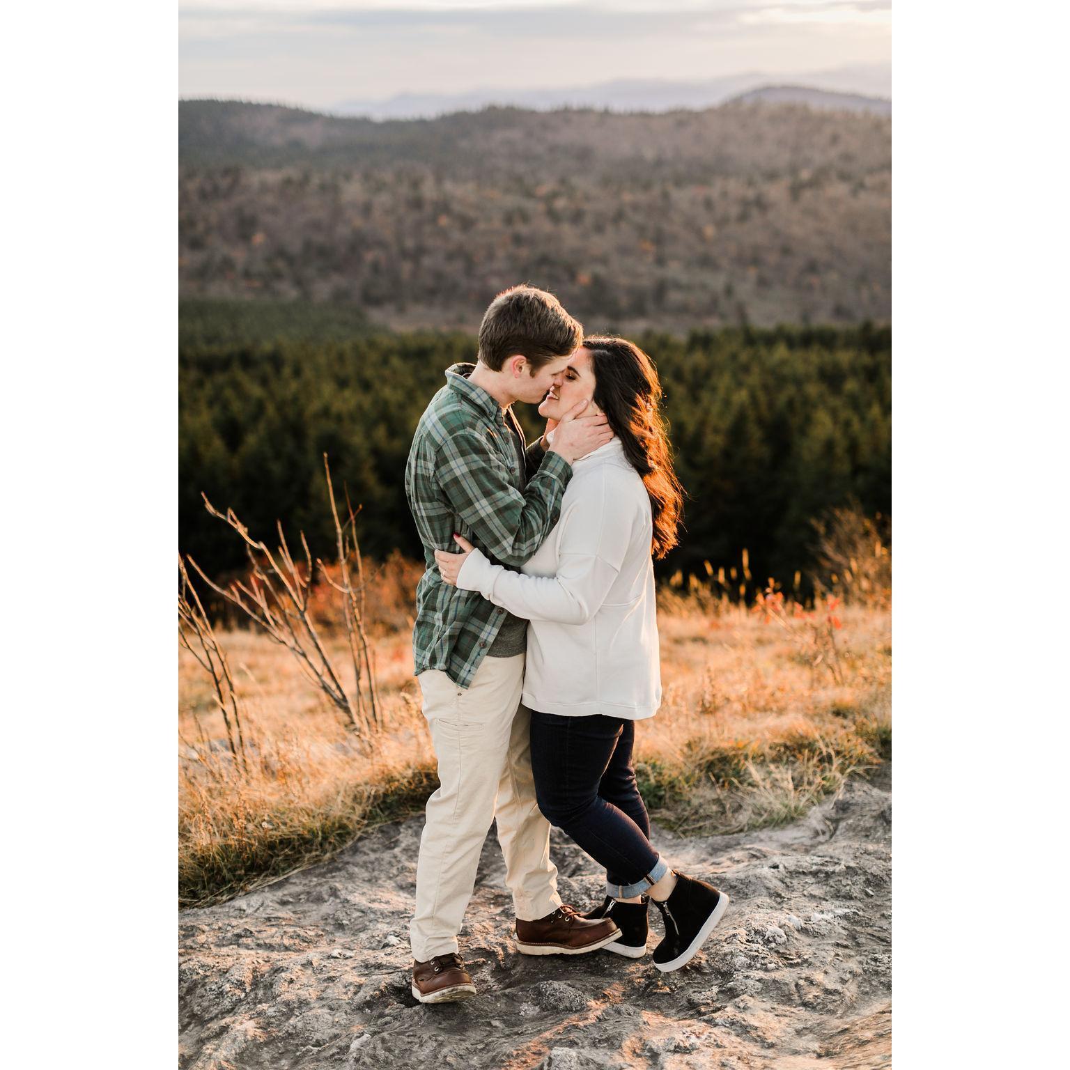 Engagement photos in the mountains.
Photographer: Amber Hatley Photography