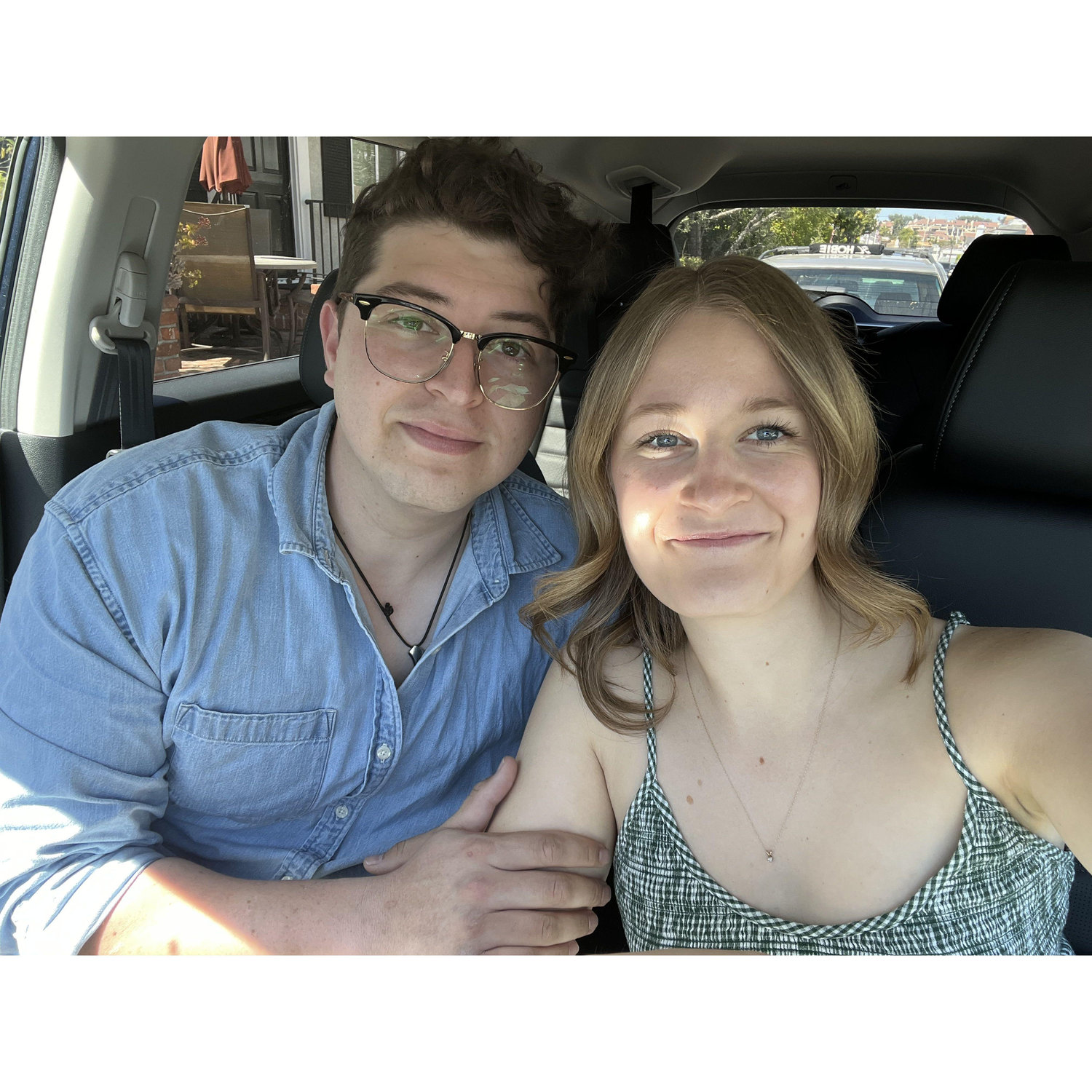 The day he proposed!