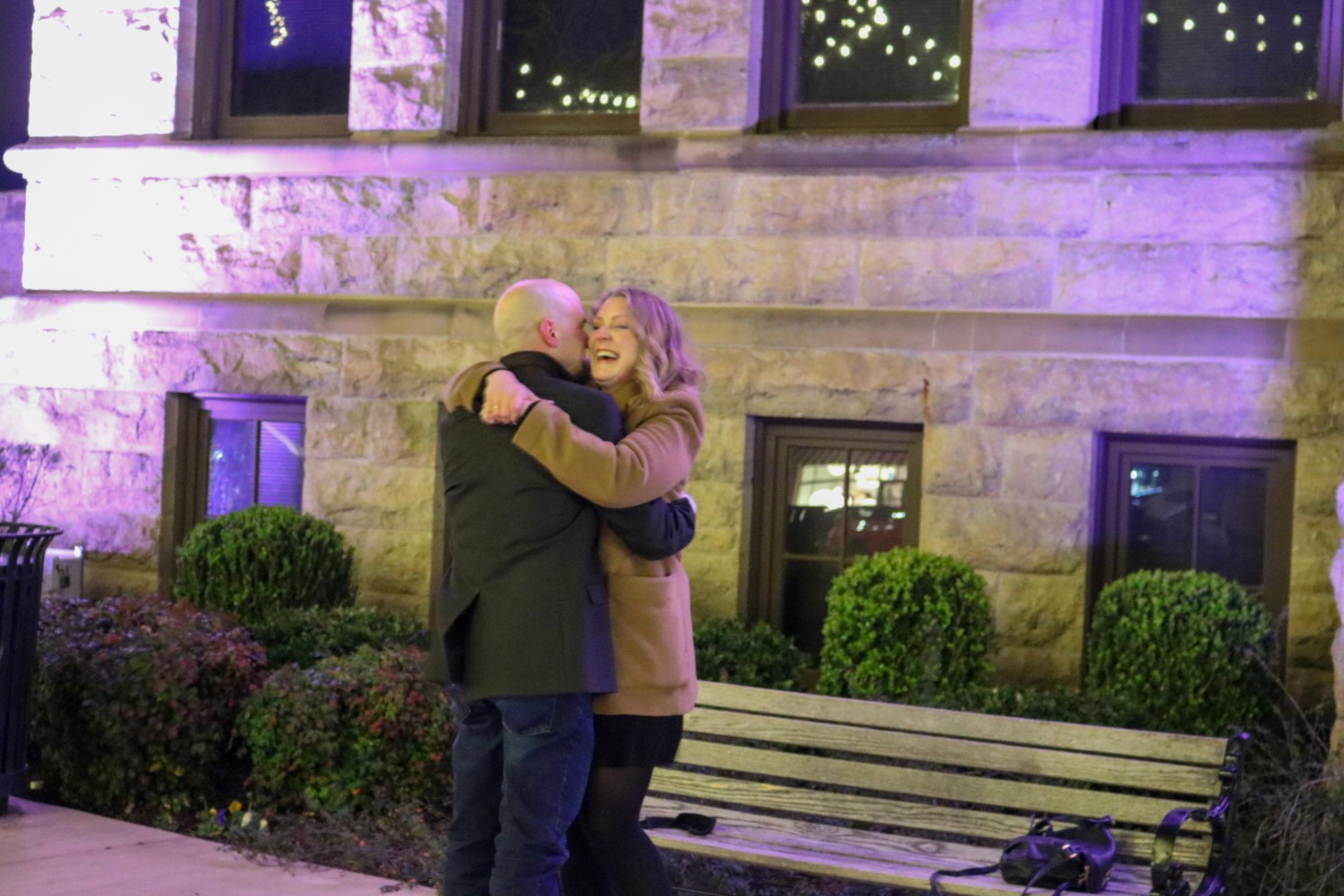 Right after Jason proposed to Elizabeth.