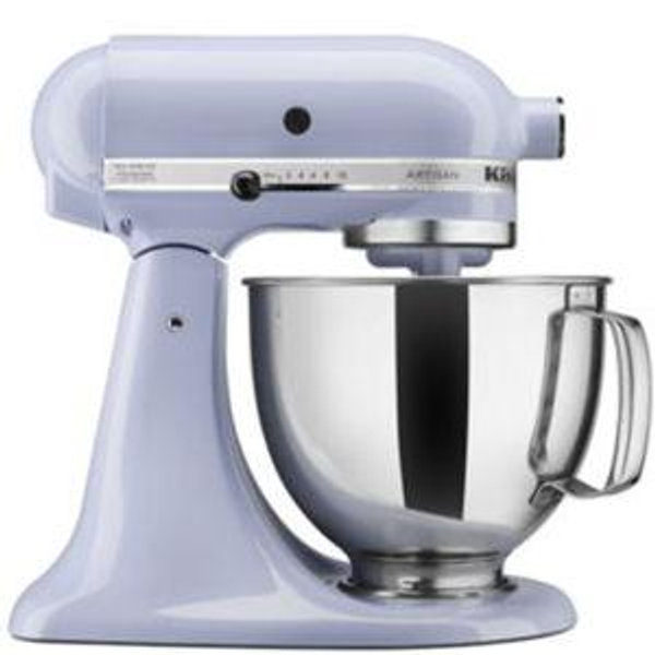 Artisan® Series 5 Quart Tilt-Head Stand Mixer Blue Velvet KSM150PSVB | KitchenAid (Lavender Cream)
