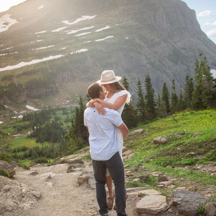 Our "fake engagement session", these were taken just 6 months into our relationship and everyone thought we were engaged.