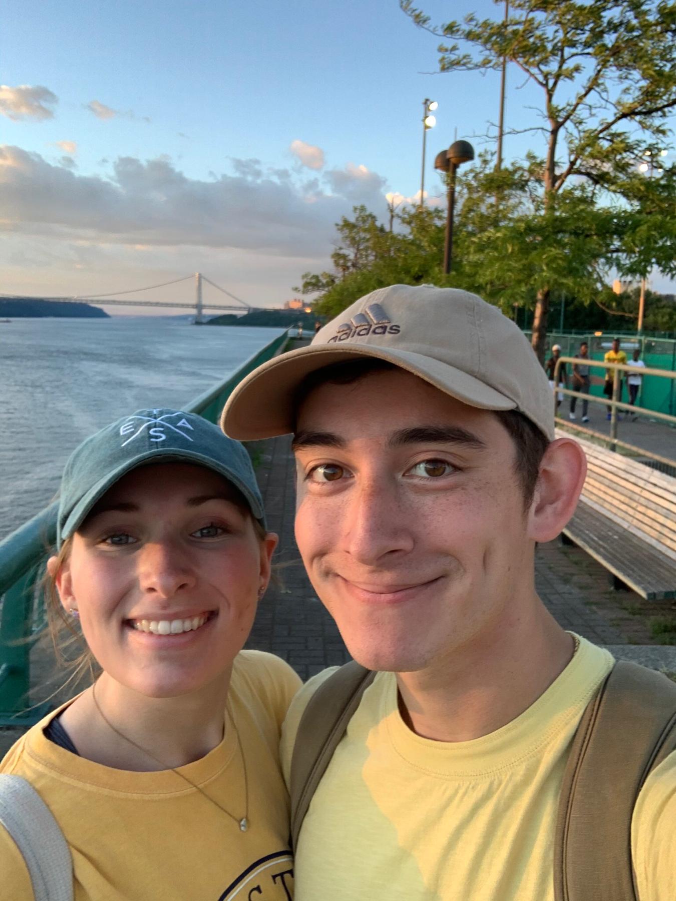 Summer Softball League game on the Hudson