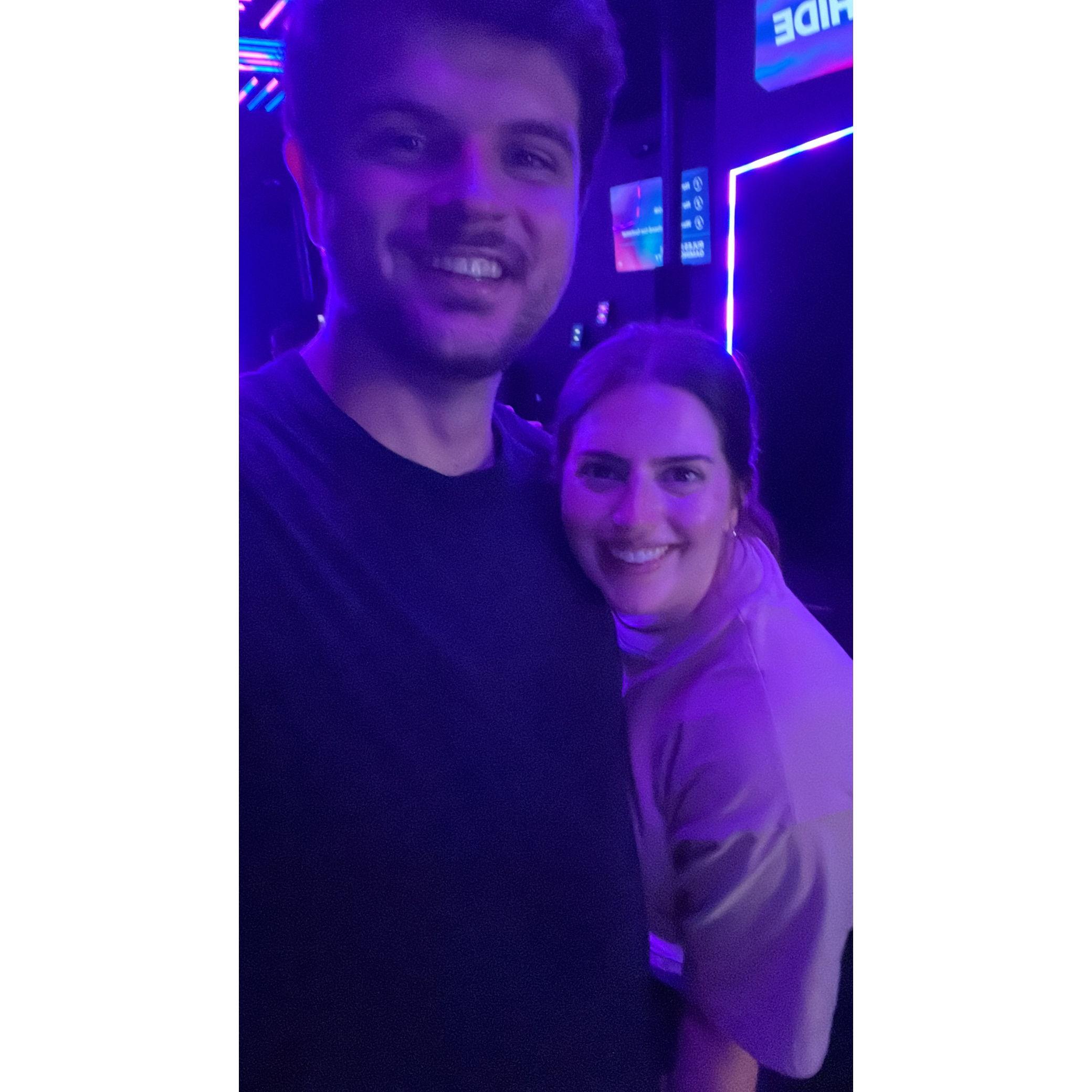 Celebrating our official 1 year together at Activate and playing so many fun games