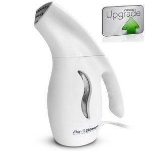 PurSteam Fabric Steamer, Fast-Heat Aluminum Heating Element With Travel Pouch, 180ml Capacity Perfect for Home and Travel