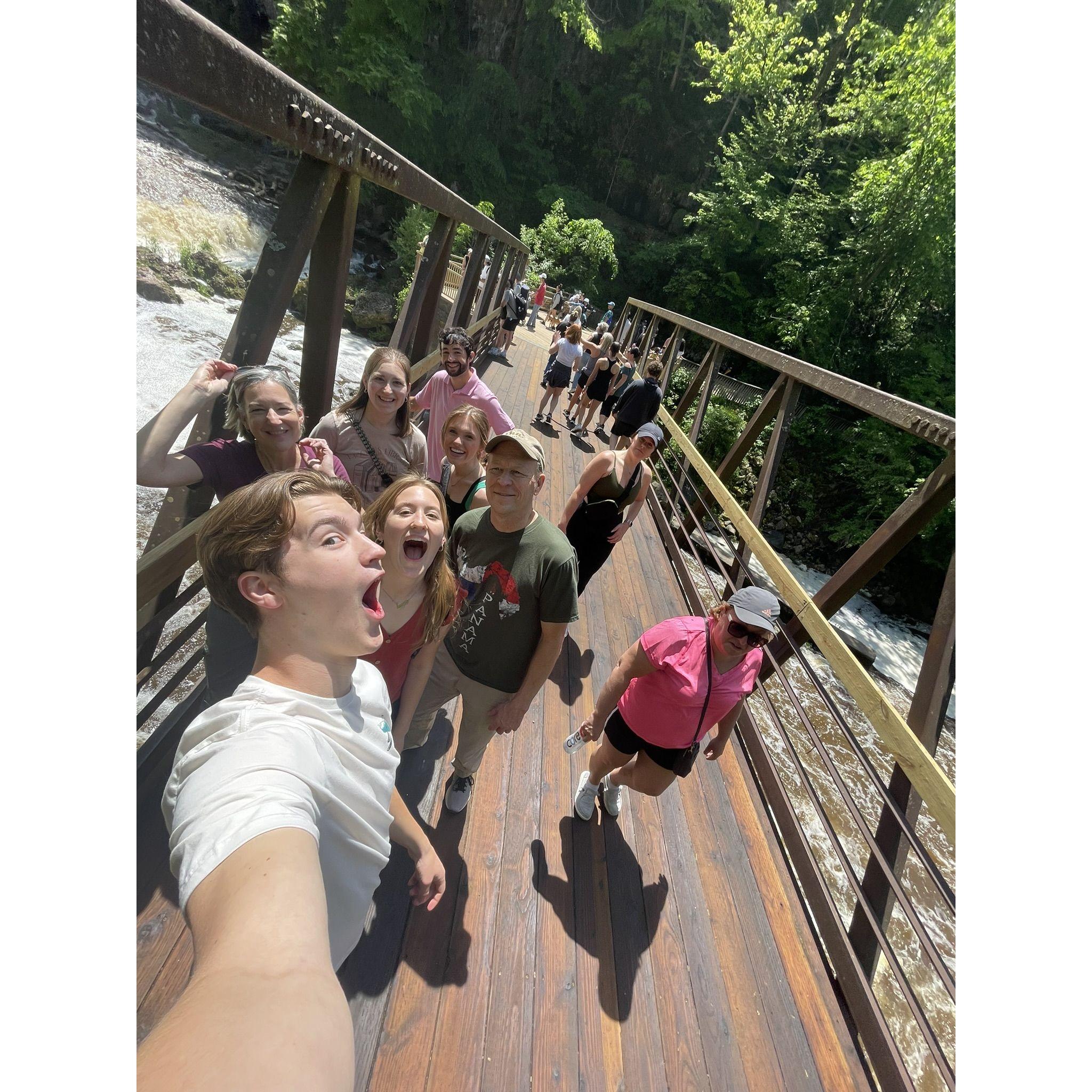 Hiking at Willow River State Park for Grace's Birthday 2024