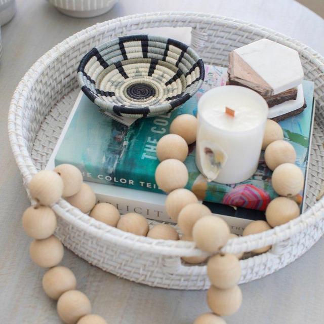 Wood Welcome Beads, Megan Molten Shop