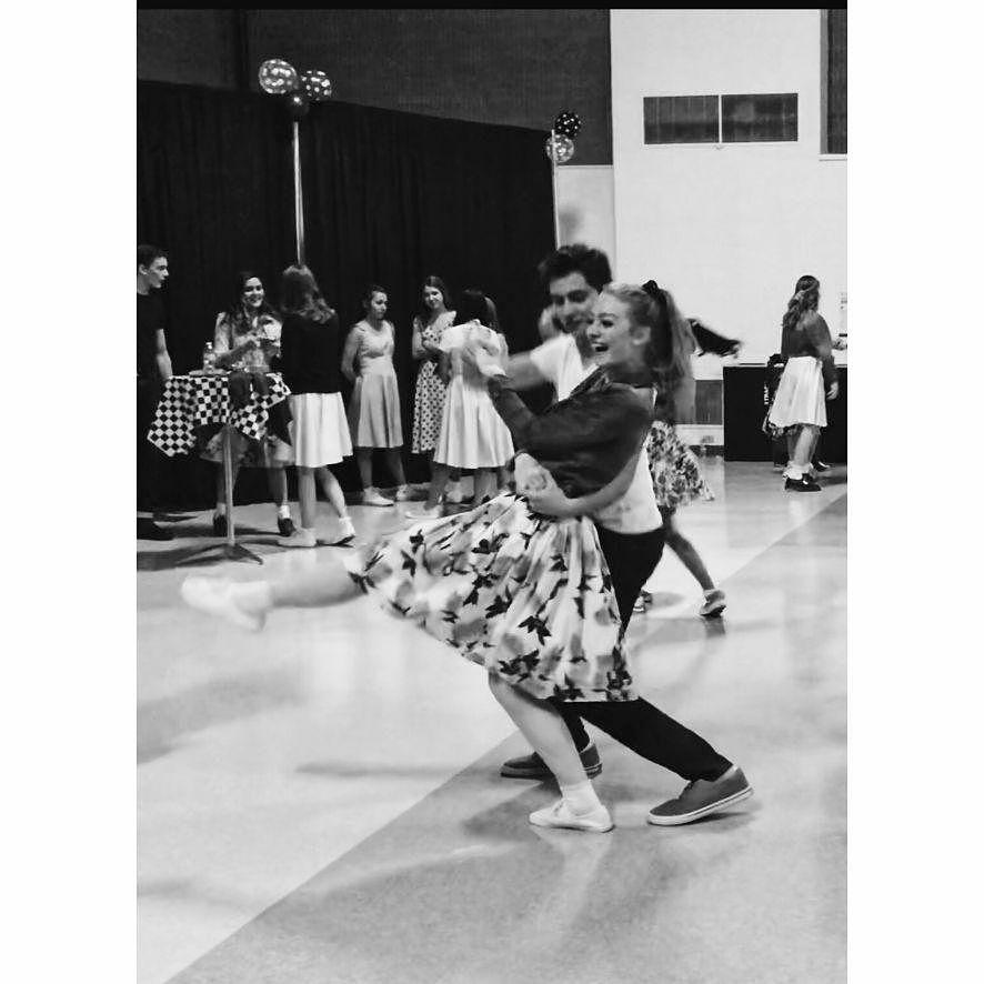 Senior year Sock Hop - February, 2020