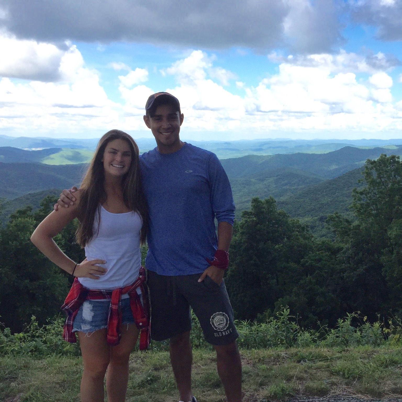 Abram visiting Asheville and the Blue Ridge Parkway.