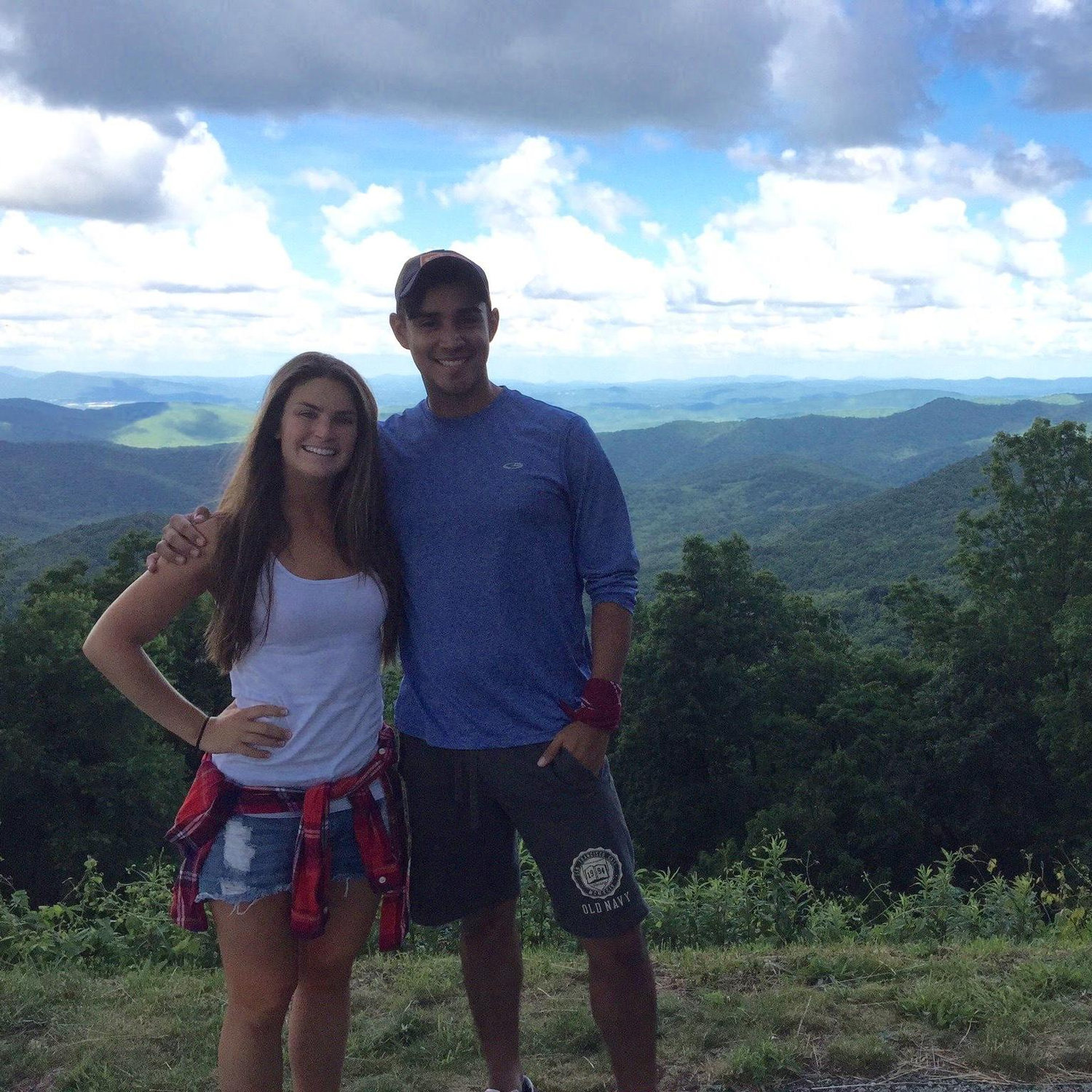 Abram visiting Asheville and the Blue Ridge Parkway.