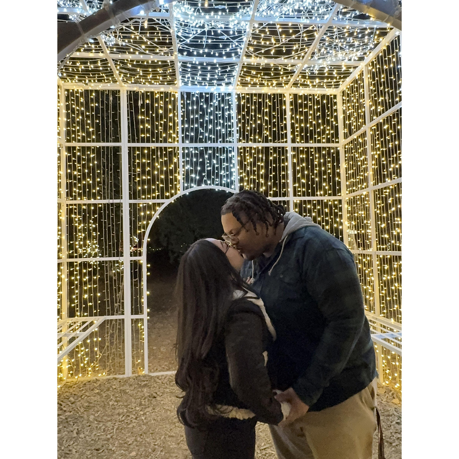 First kiss after saying "Yes"