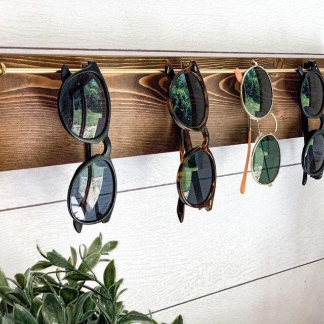 Sunglass Organizer | Glasses Organizer | Sunglass Display | Glasses Display | Wall Organizer | Wood Sunglass Organizer | Wood Organizer |