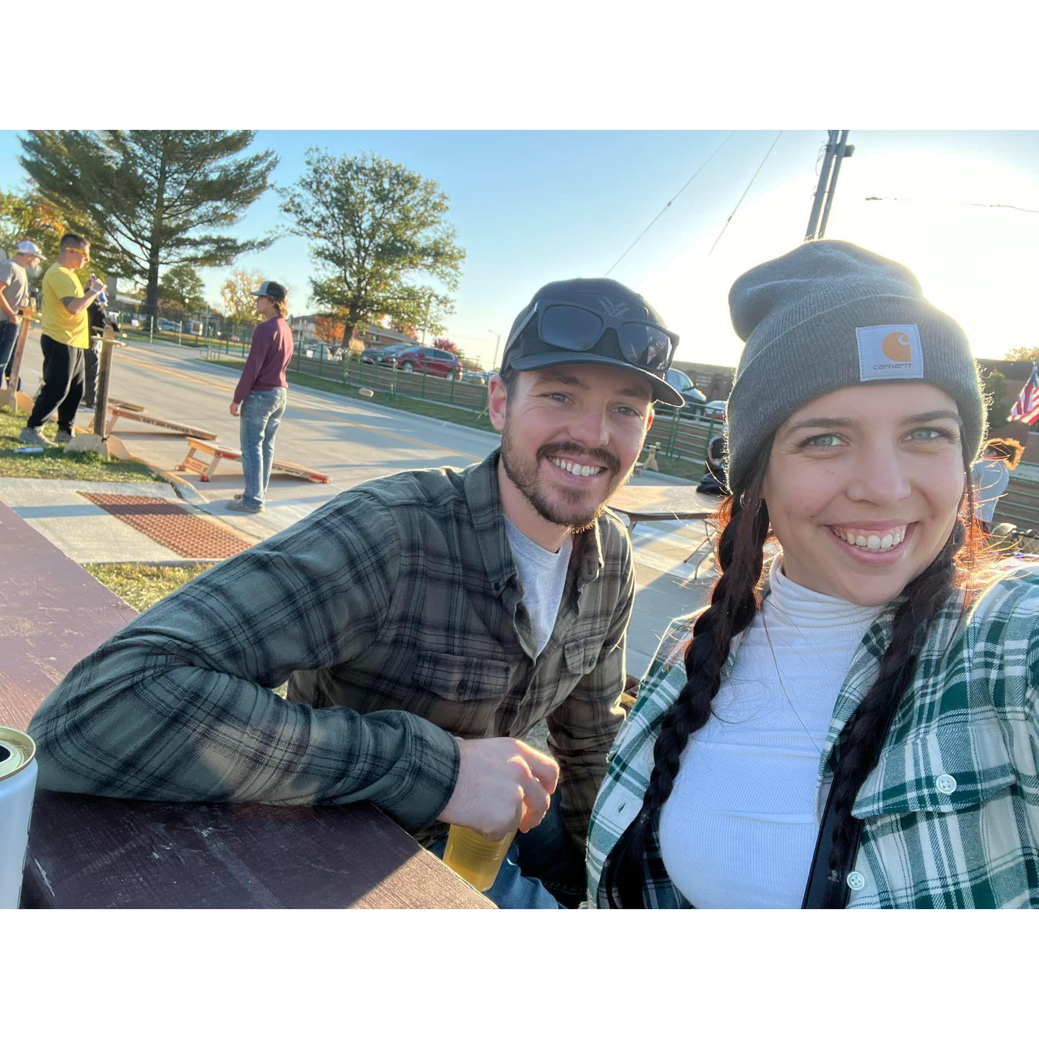 Our first time attending Oktoberfest!