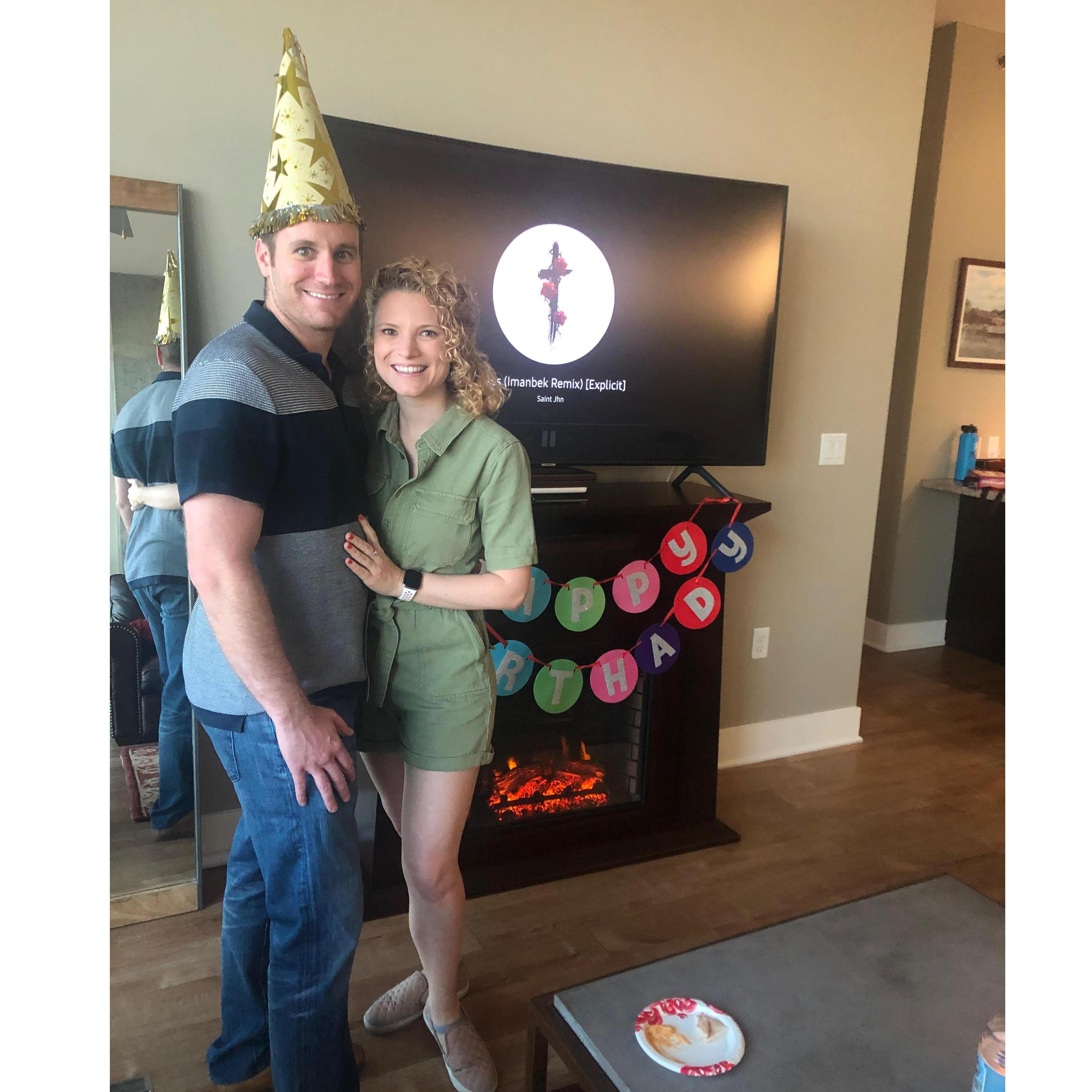April 2020 Dan's birthday and the start of Covid lockdown in Phoenix