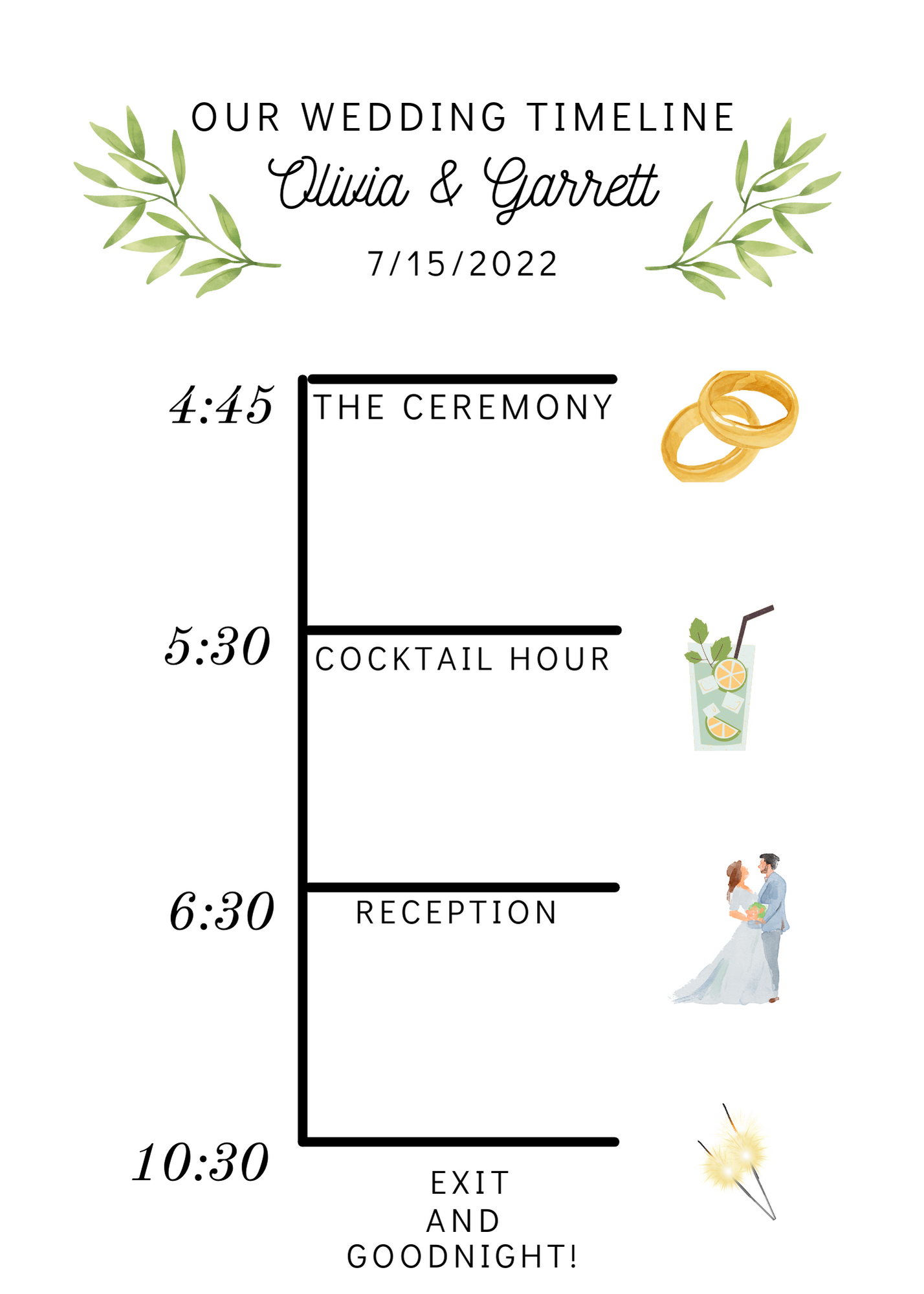 The Wedding Website of Olivia Brand and Garrett Falk