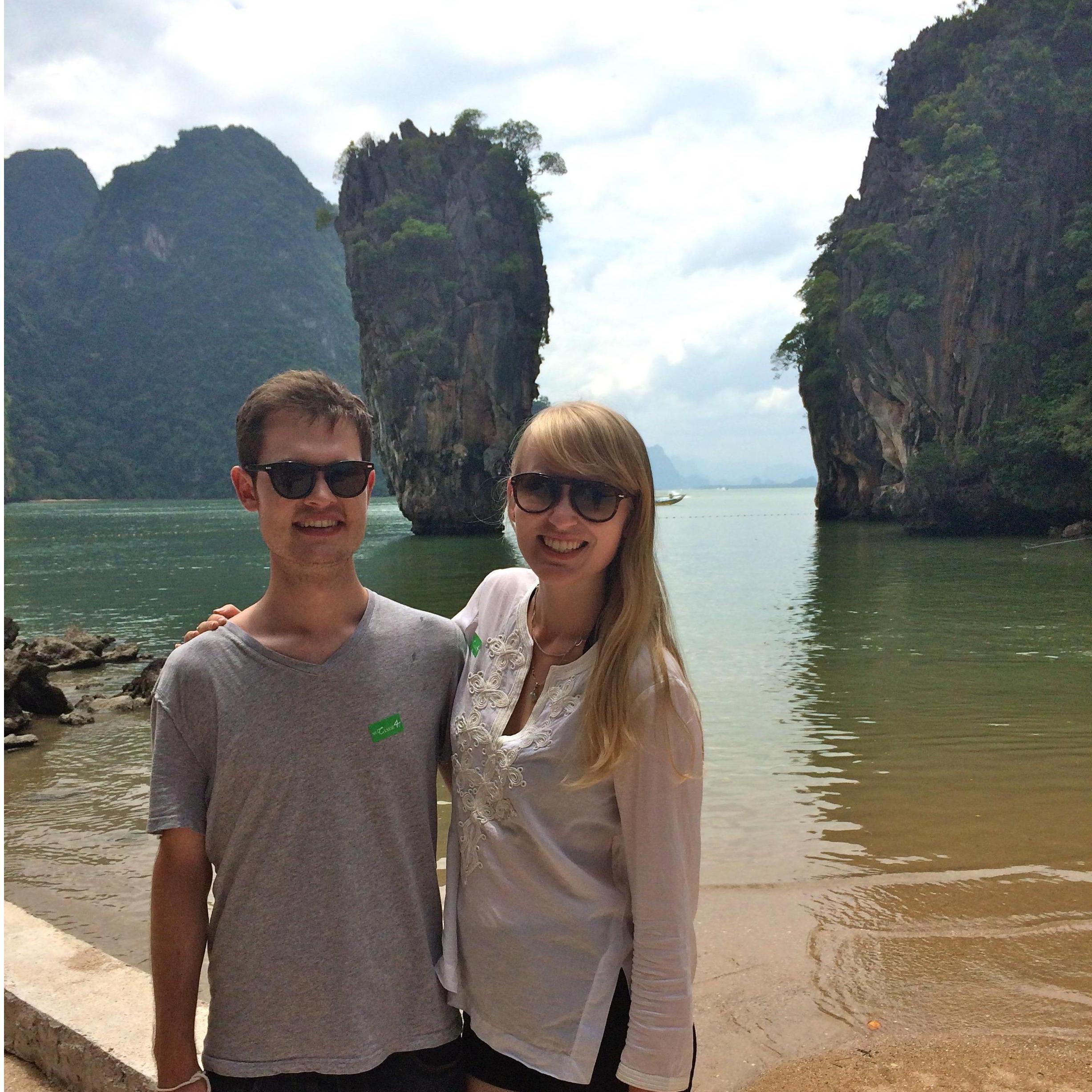We travelled to Thailand right before Soph started grad school