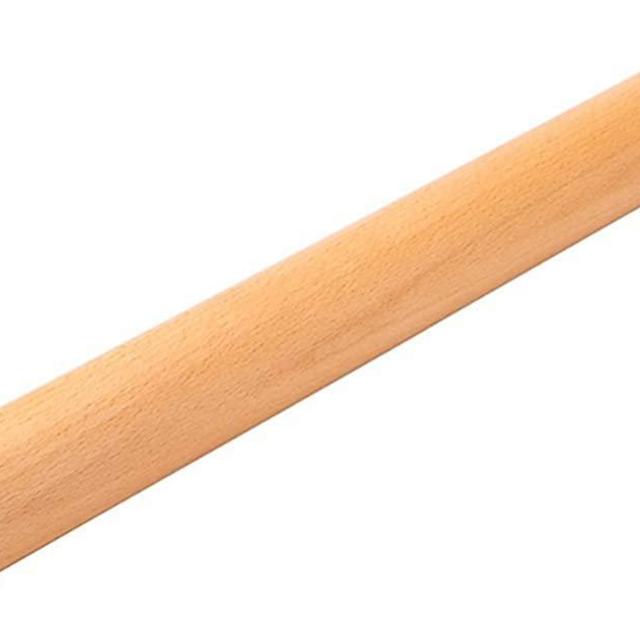 HONGLIDA 18-inch Wood Rolling Pin for Baking, Non-stick Pastry Dough Roller without Handles┃Perfect Gifts for Bakers