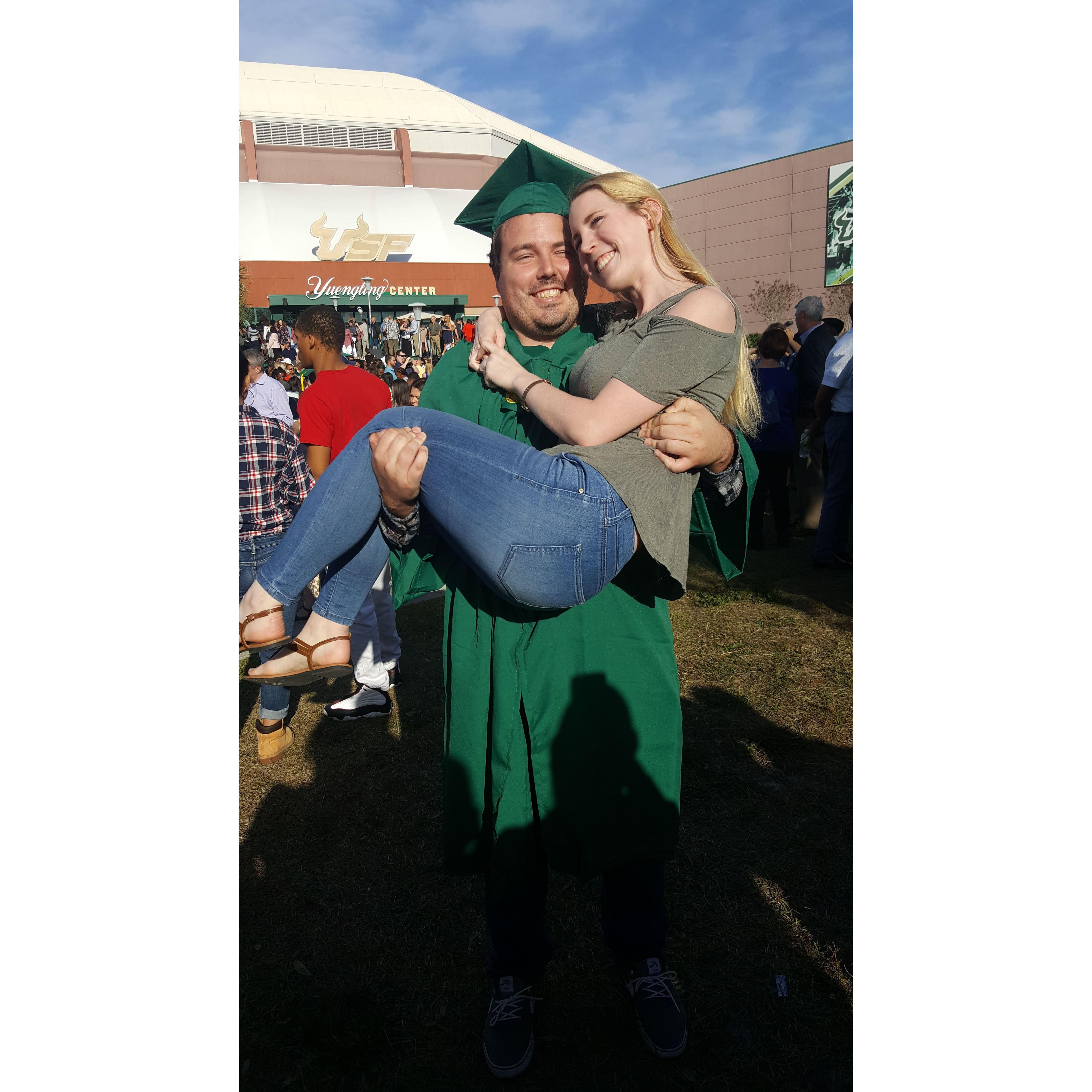 2018 - Bj's Graduation from USF