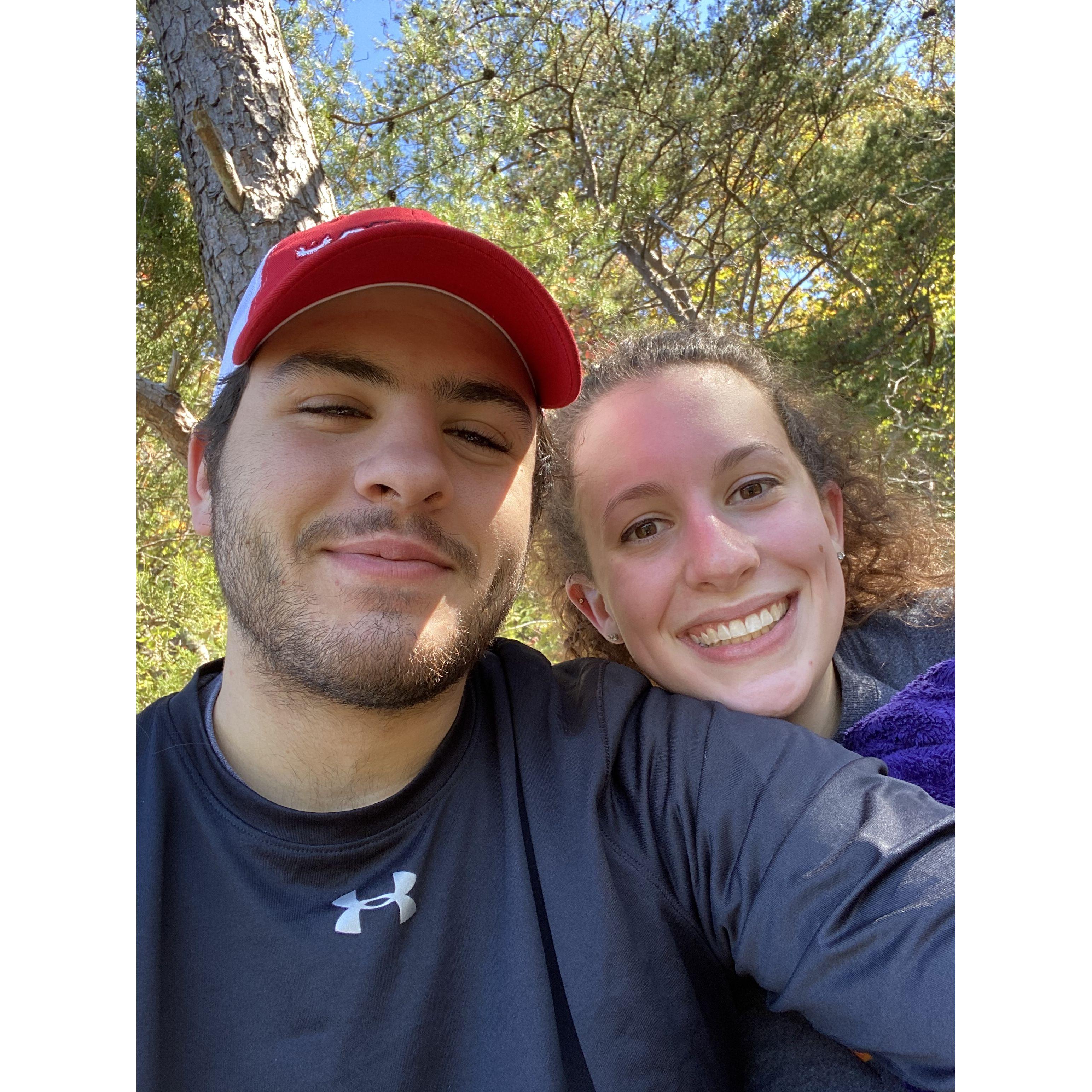 Their first date at Fiery Gizzard! In 2020