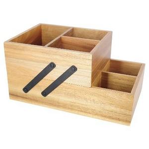 Hinged Vanity Organizer with Magnetic Strip - Threshold™