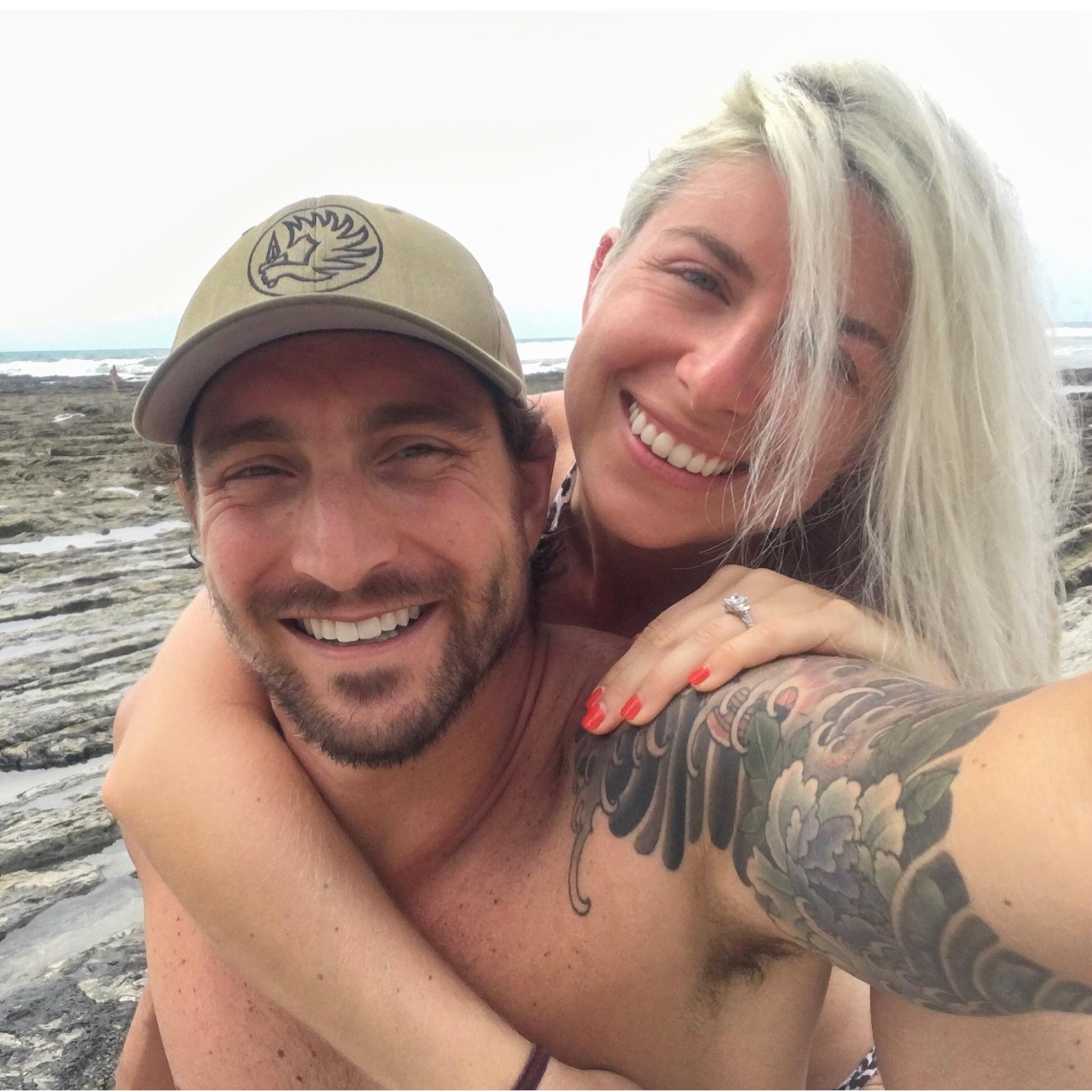 We got engaged in Santa Teresa! We knew it was the perfect setting for our wedding.