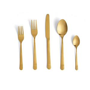 Almoco Flatware (Gold Matte)