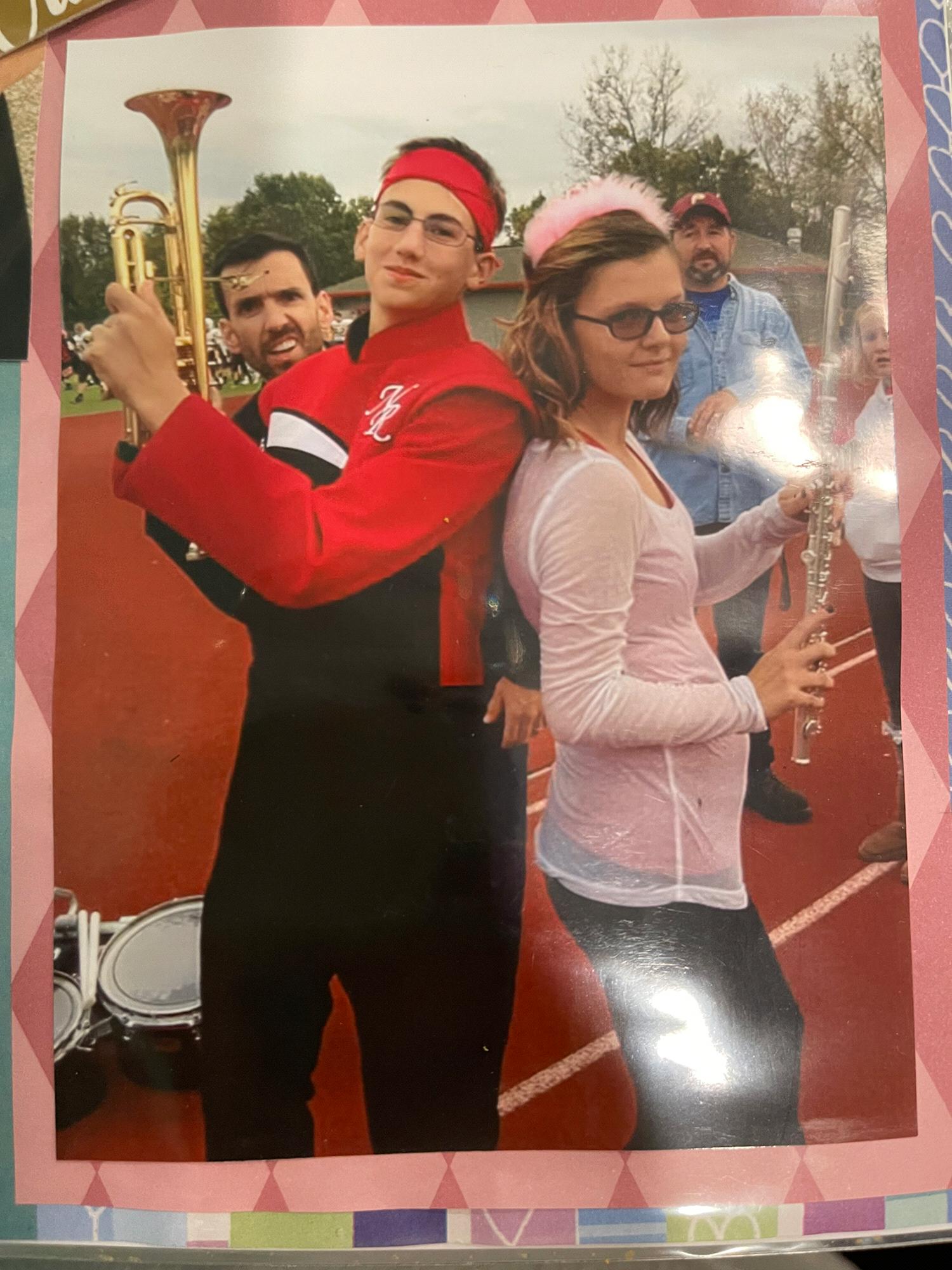 Band Senior Night, Fall 2015