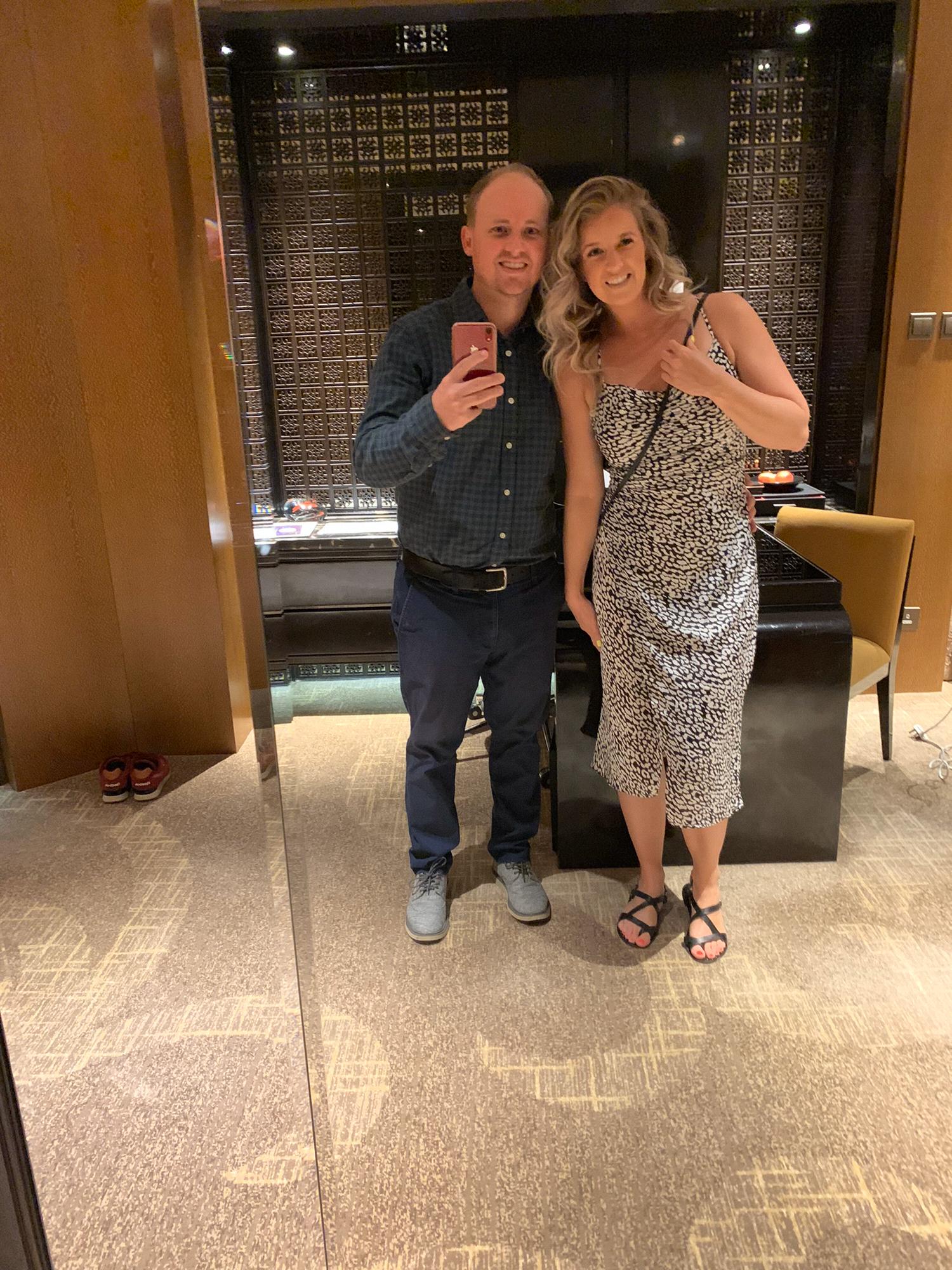 Dinner at the top of Hong Kong