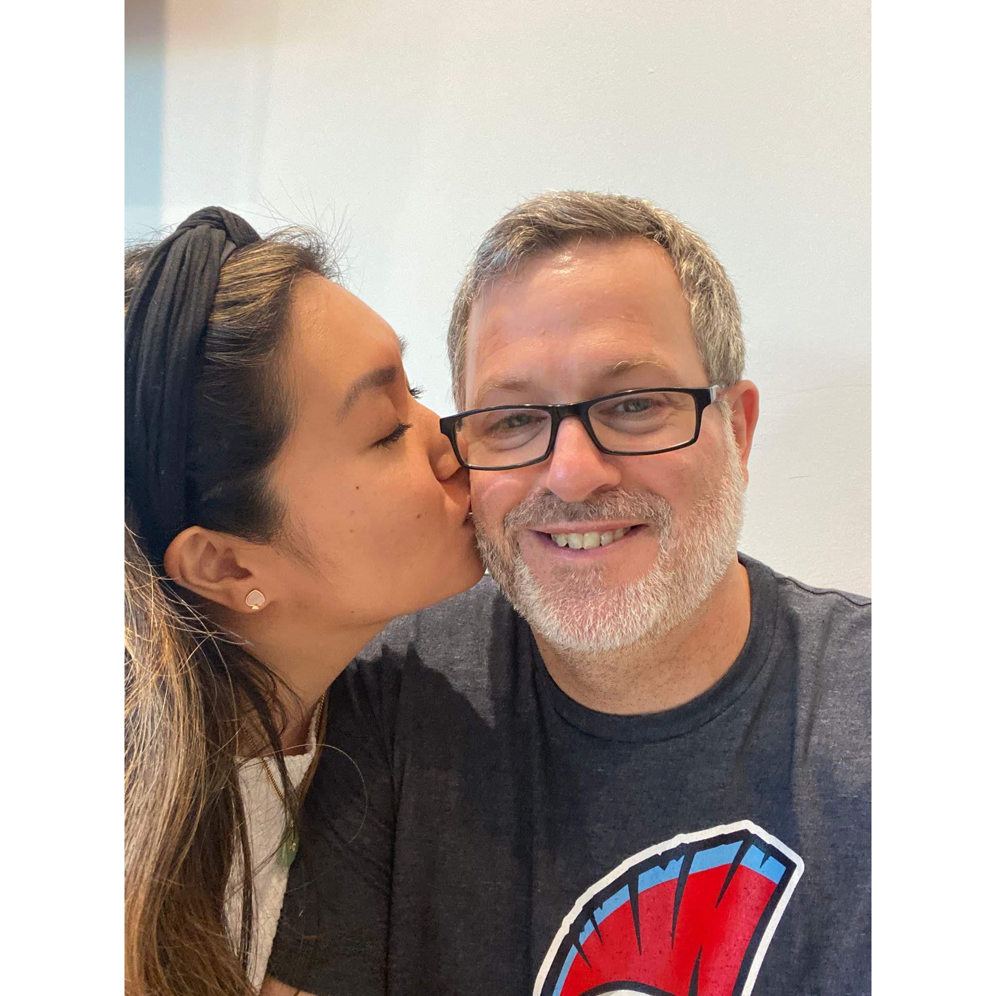 Visting Sean at Protein House