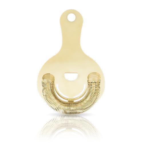 Belmont™ Gold Hawthorne Strainer by Viski