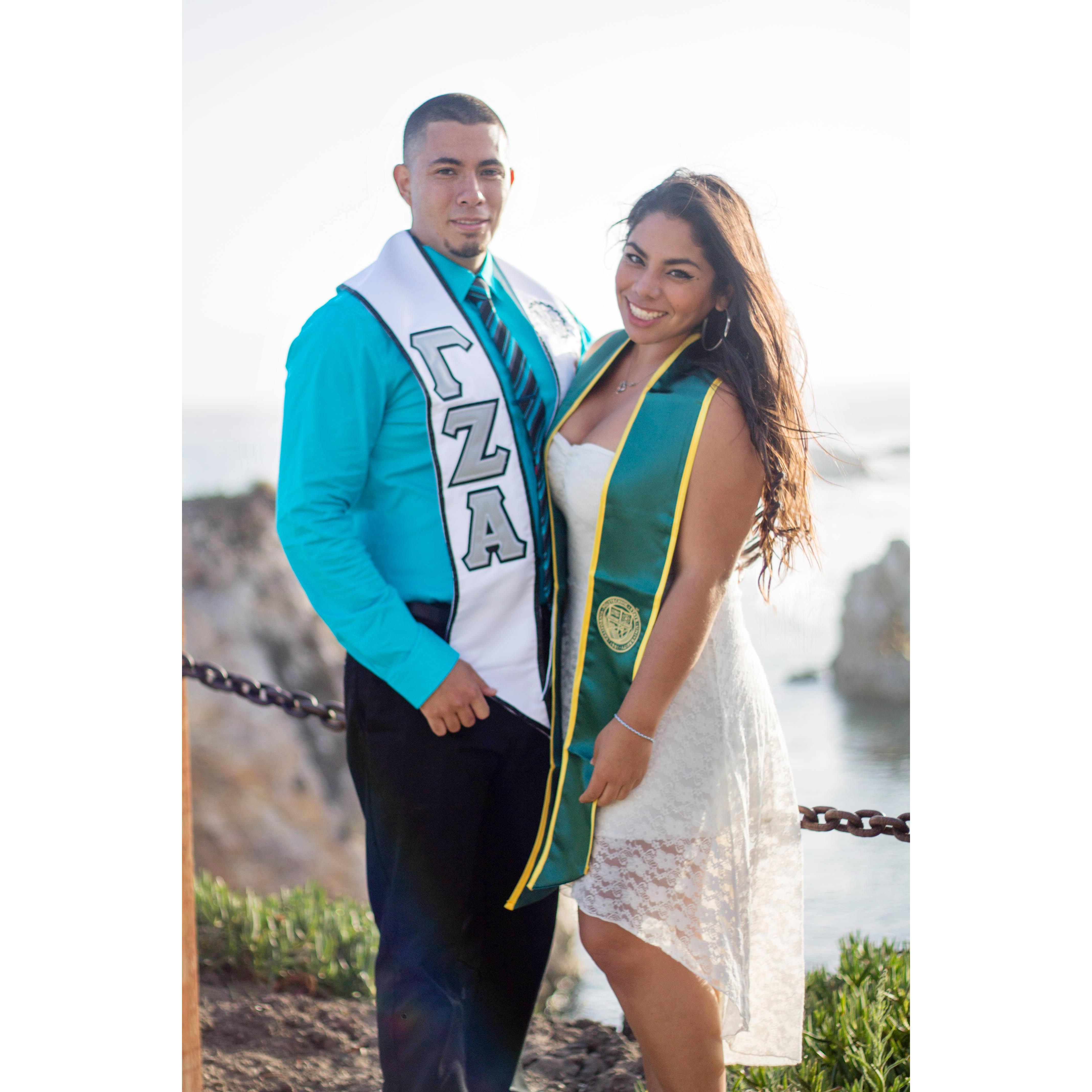 Graduation photoshoot at the beach <3