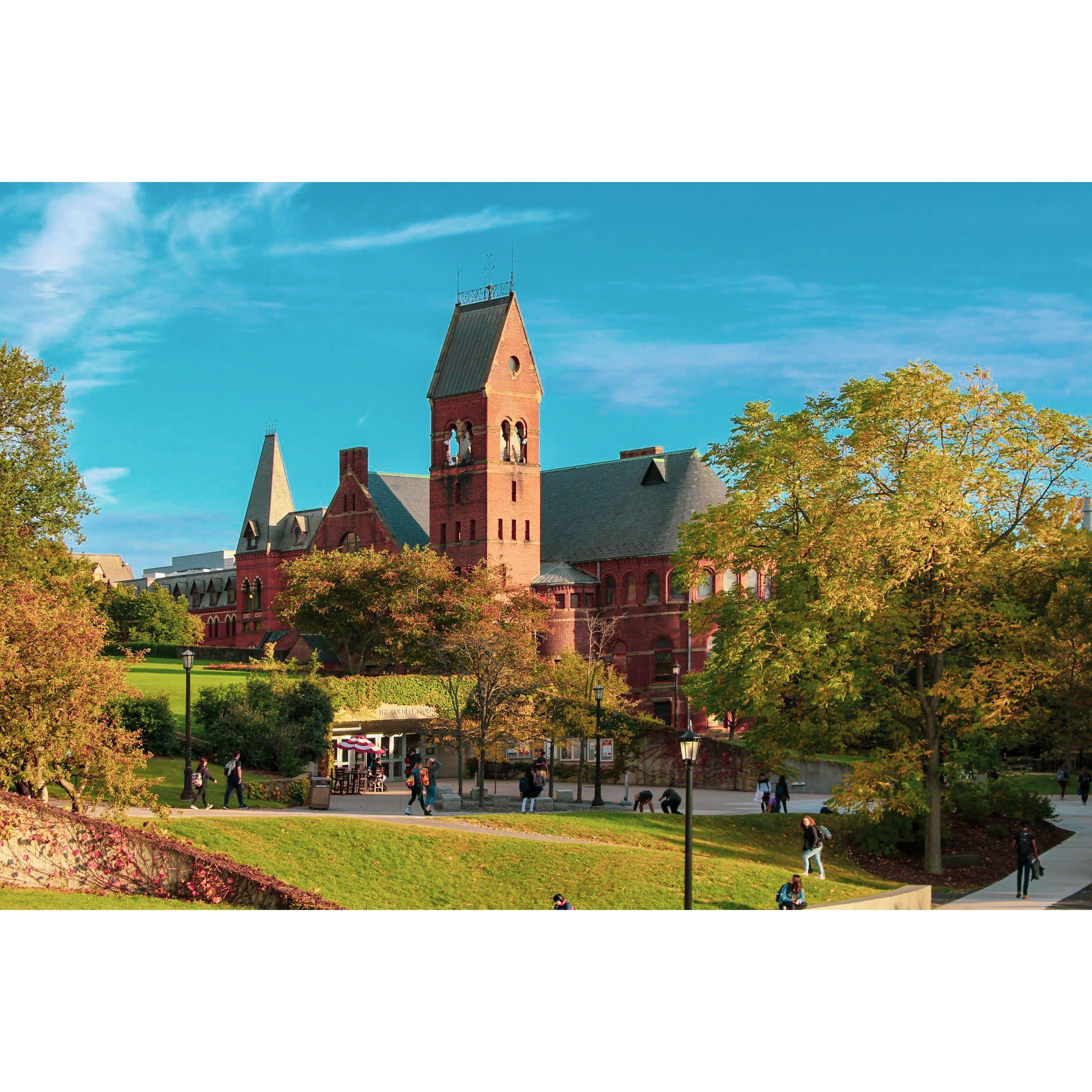 Johnson School of Business shot by Chris. Cornell University Campus, October 2019