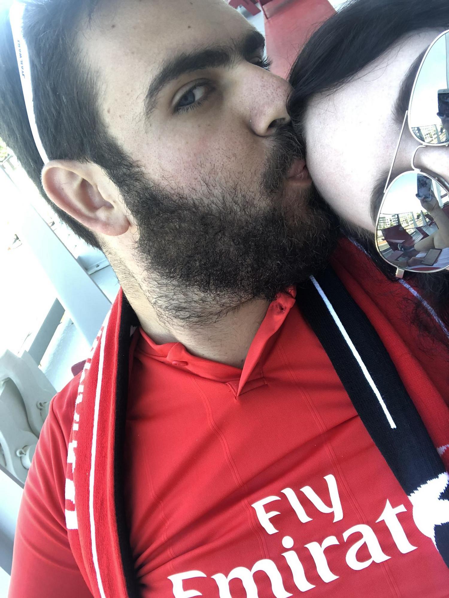 Joseph took Madi to her first live soccer game to see his favorite soccer team, Benfica! They won, what a game to catch live!