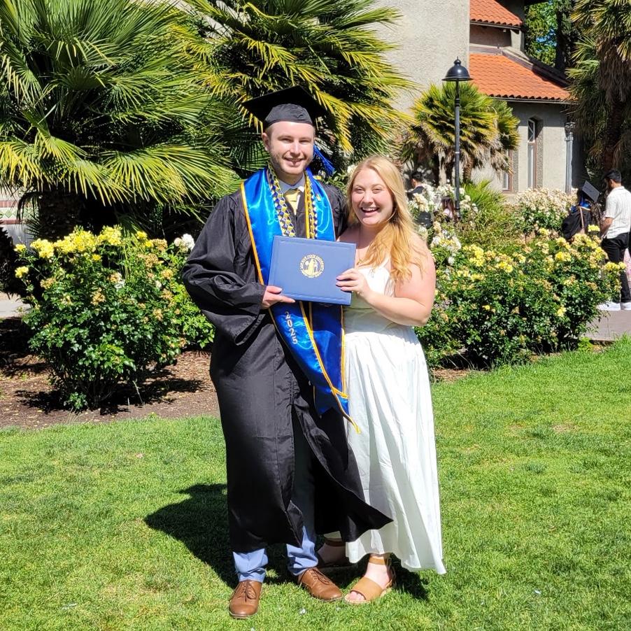 Matthew’s graduation with his bachelors in Finance from San Jose State University
