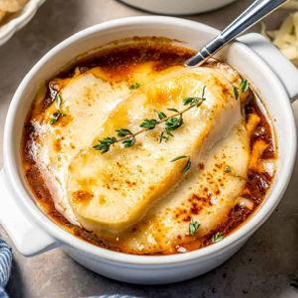 French onion soup! And other French foods