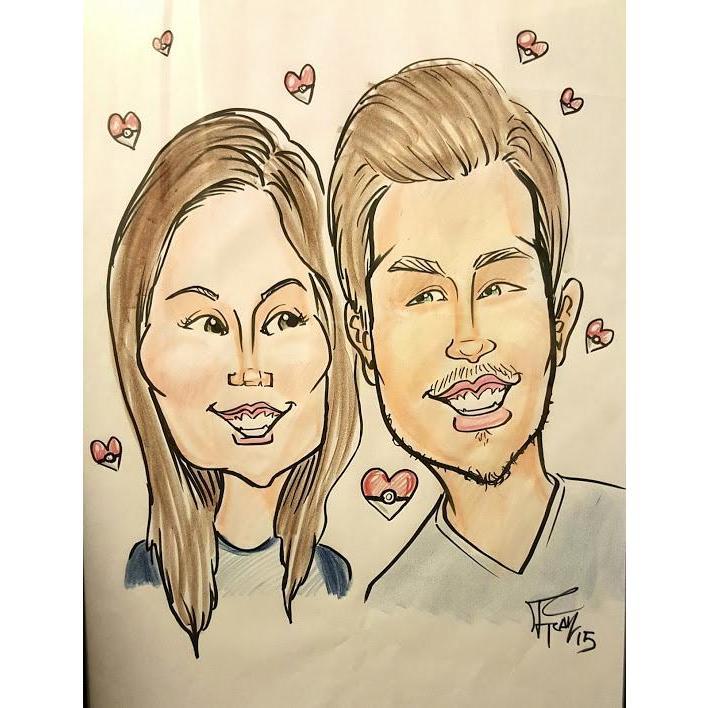 09/2015 - Our first and ONLY caricature! Denver, CO