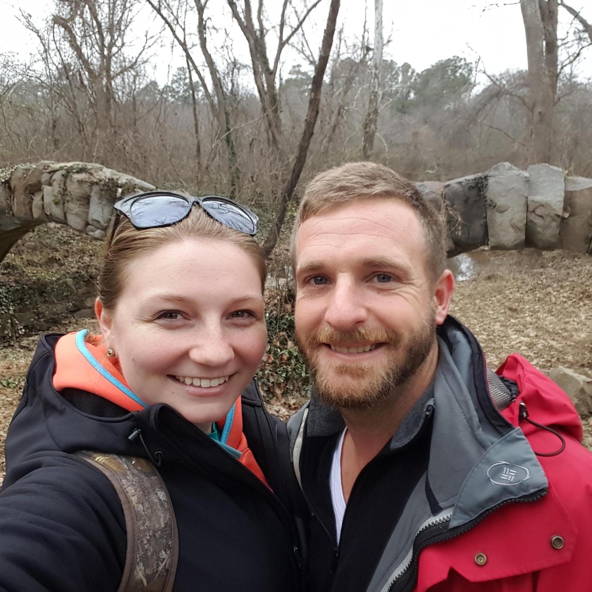 Hiking along the Appomattox River