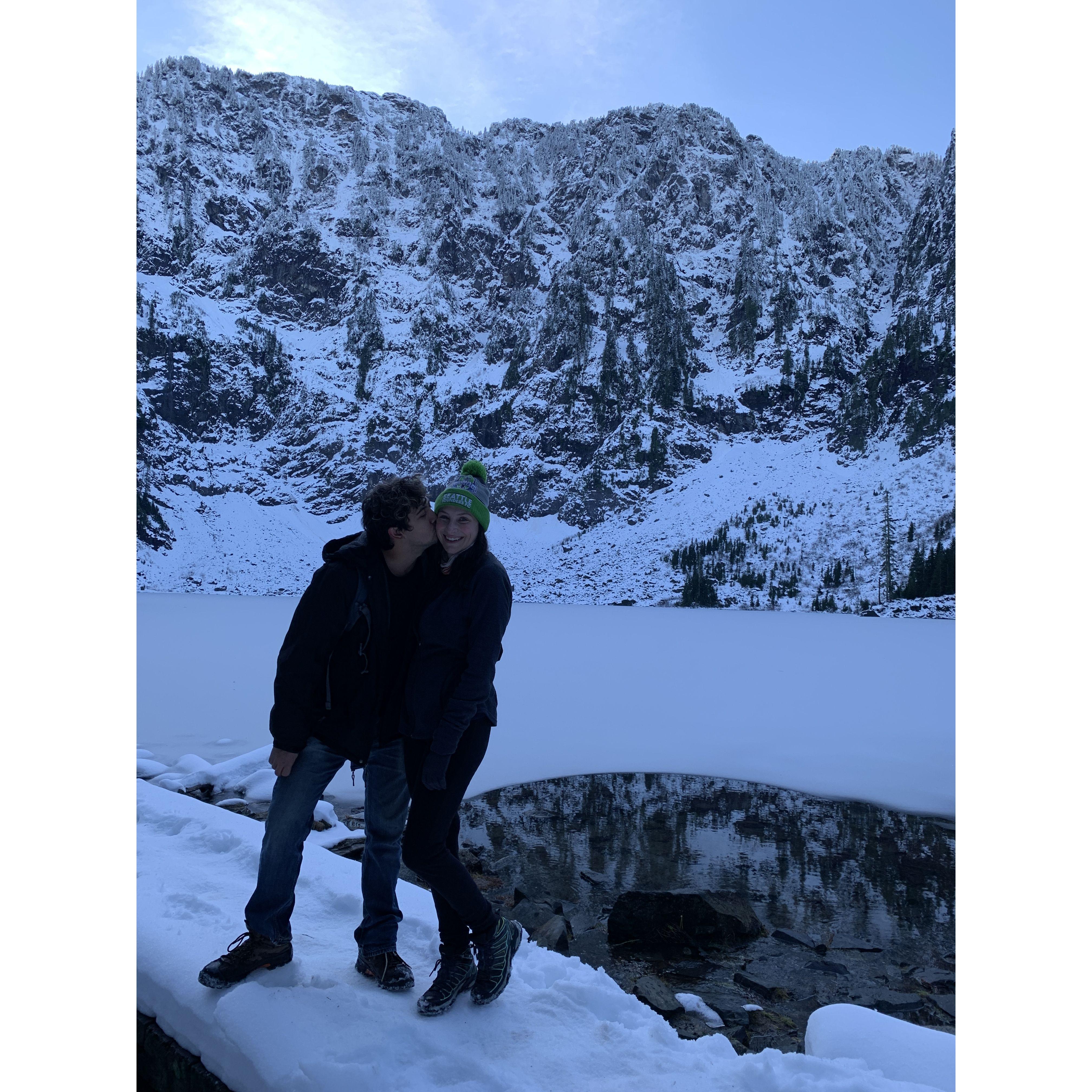 Hiking Lake 22 near Seattle 2020
