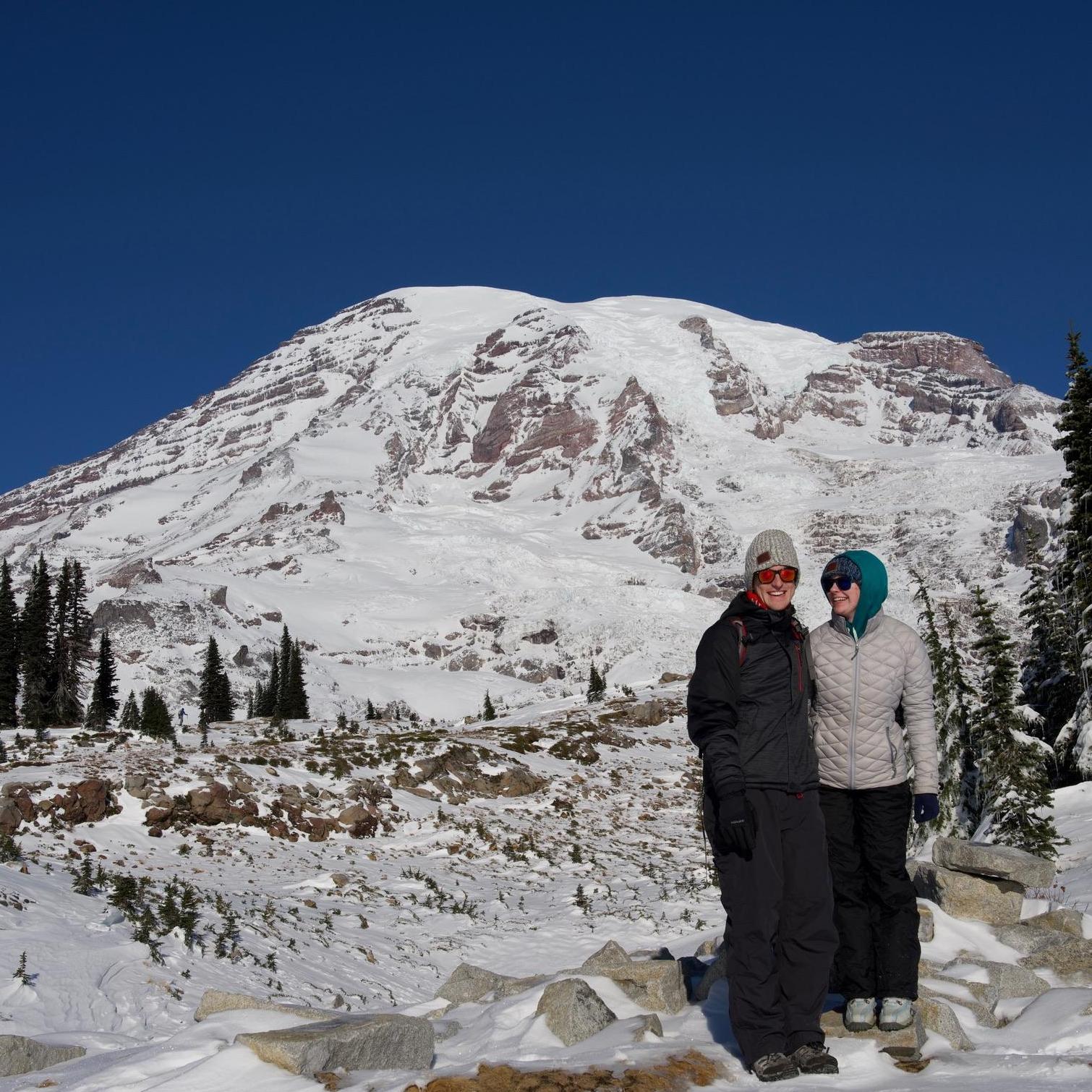 Winter at Mount Rainier