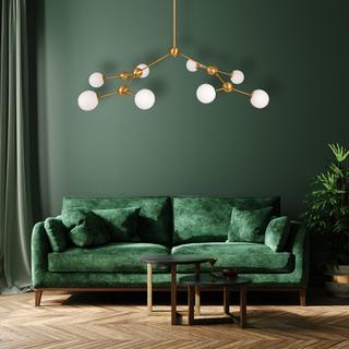 8-Light Sputnik Sphere Chandelier
