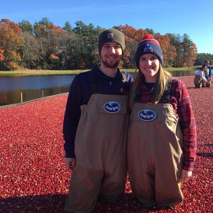 Yearly picture at the Ocean Spray bogs