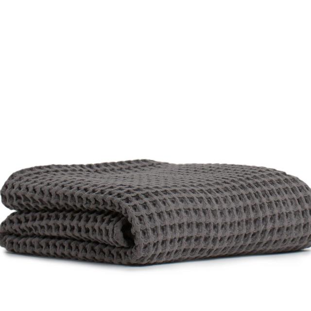 Parachute Charcoal Waffle Towels