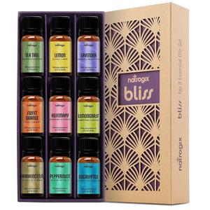 Natrogix Bliss Essential Oils -  100% Pure Essential Oil Set