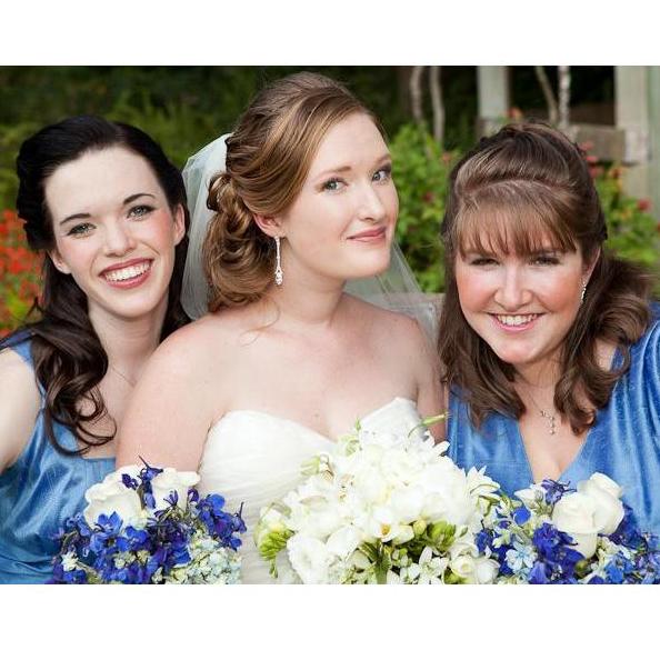 Hope's 3 nieces (Greg & Kate's daughters)
 L-R:  Lindsey, Alicia & Courtney.
Alicia & Adam's wedding, May 2010