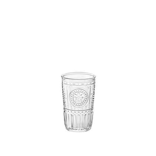 Bormioli Rocco 335944MTV121990 Romantic Cooler Glass, Set of 6, 16 oz, Clear