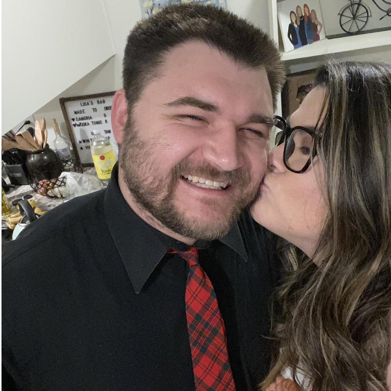 All dressed up to go out.