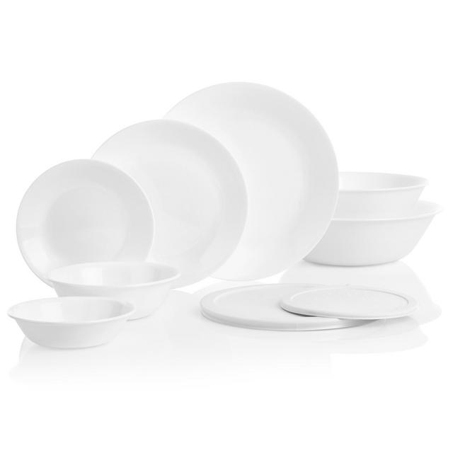 Corelle®Winter Frost White 78-piece Dinnerware Set, Service for 12
