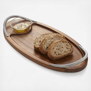 Braid Board with Dipping Bowl