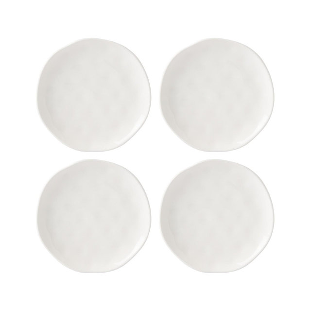 Lenox Bay Solid Colors 4 Piece Accent Plate Set, Service for 4