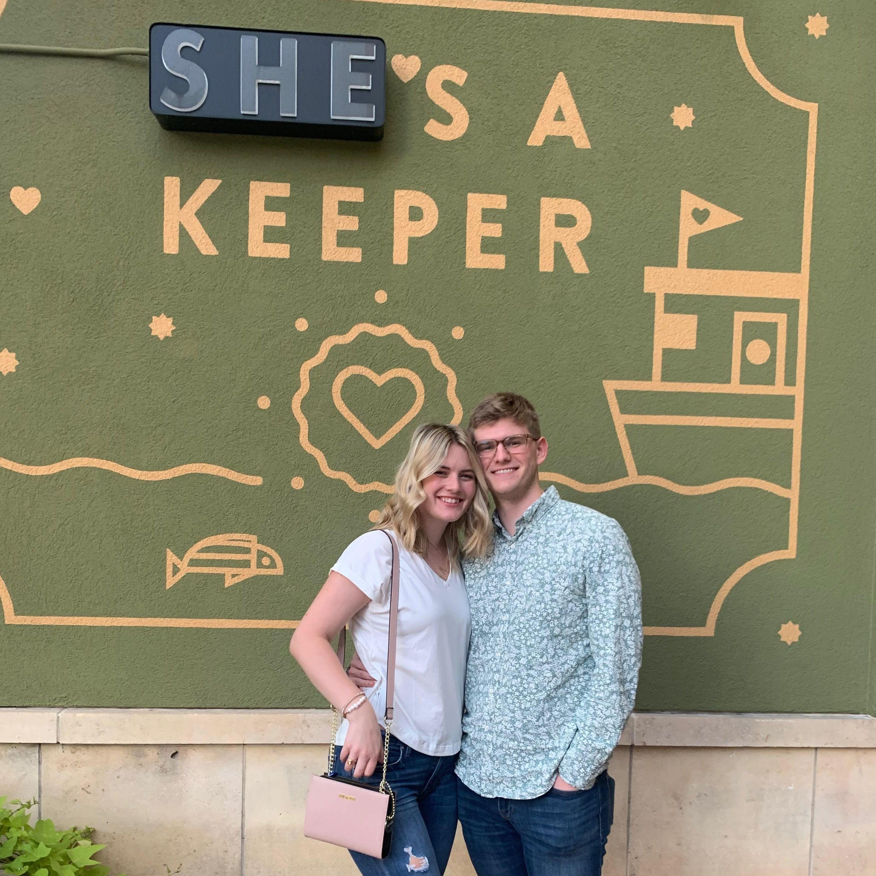 The sign says it all!