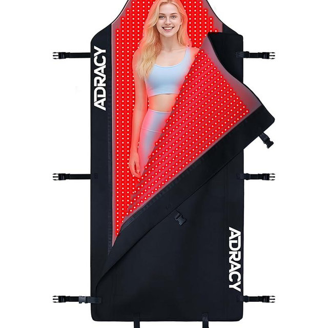 Adracy 2026 Upgraded Triple-Mode Red Light Therapy Mat for Full Body Pain Relief, FSA&HSA Eligible 72.0" x 33.4" Medical-Grade TPU Red Light Blanket with 2600 Dual-Wave (660nm & 850nm) LEDs